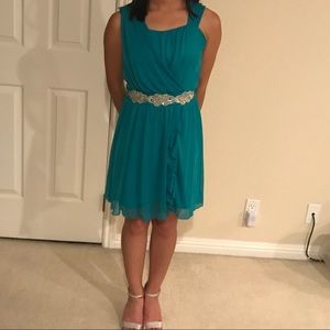 Turquoise BCX Girl dress